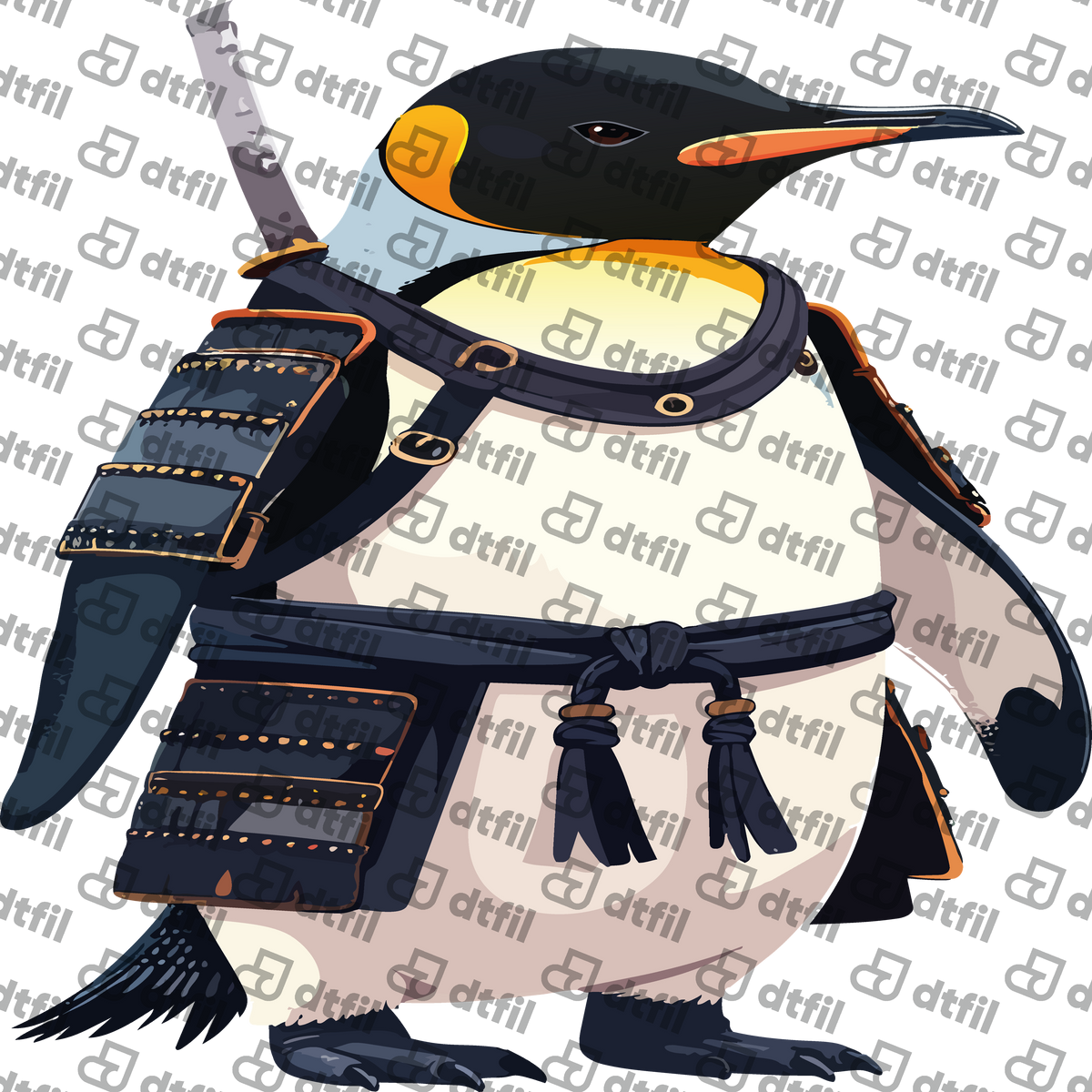 Animals - Honorable Samurai Penguin