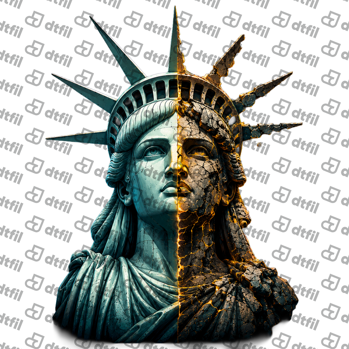 Art - Fractured Liberty Divide