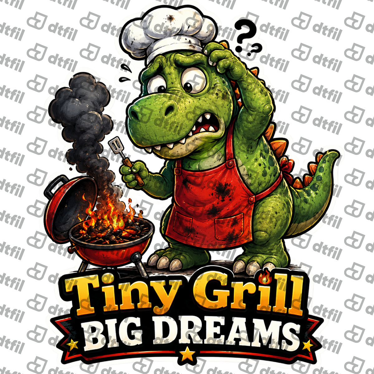 4th of July - Tiny Grill Big Dreams Dino Chef