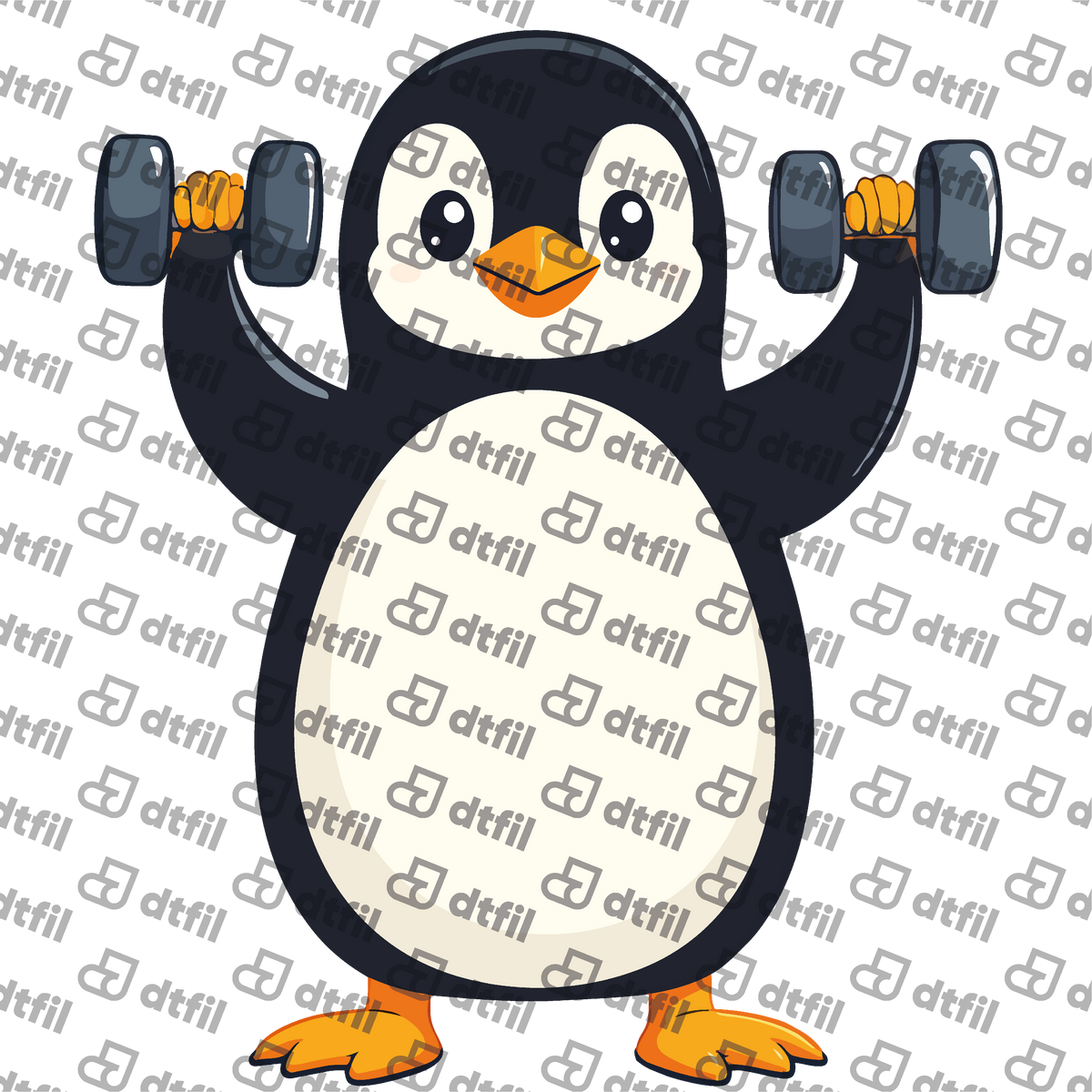 Animals - Powerlifting Penguin