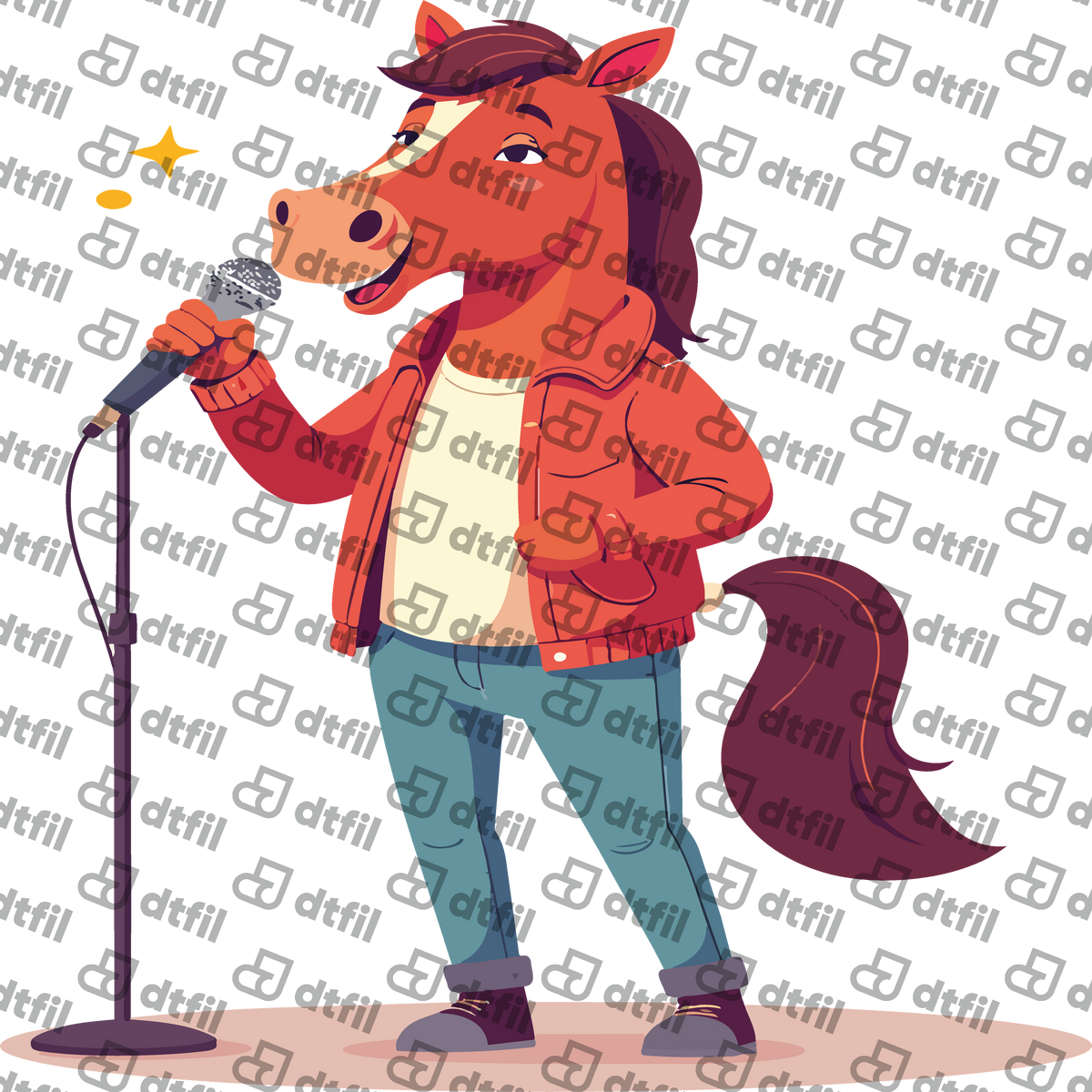 Animals - Spotlight Singing Stallion