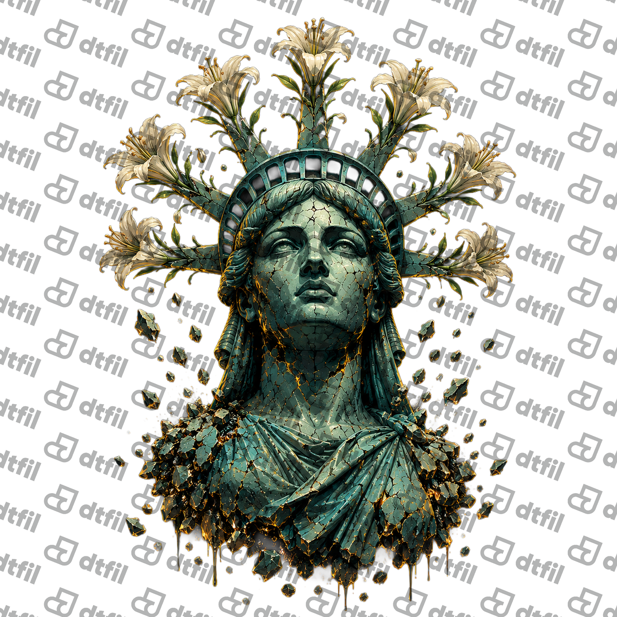 Art - Blooming Crown of Liberty
