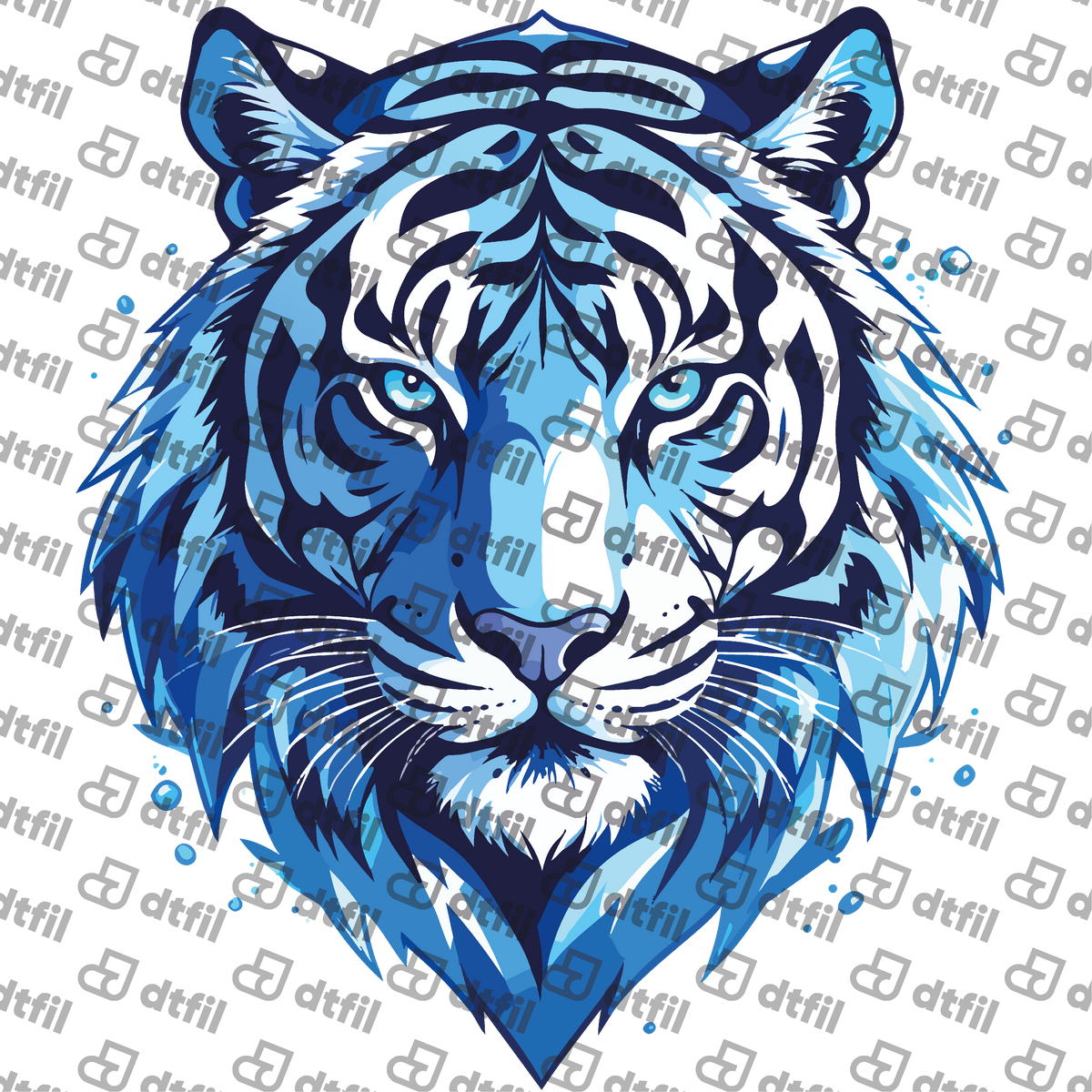 Animals - Fierce Ice Tiger