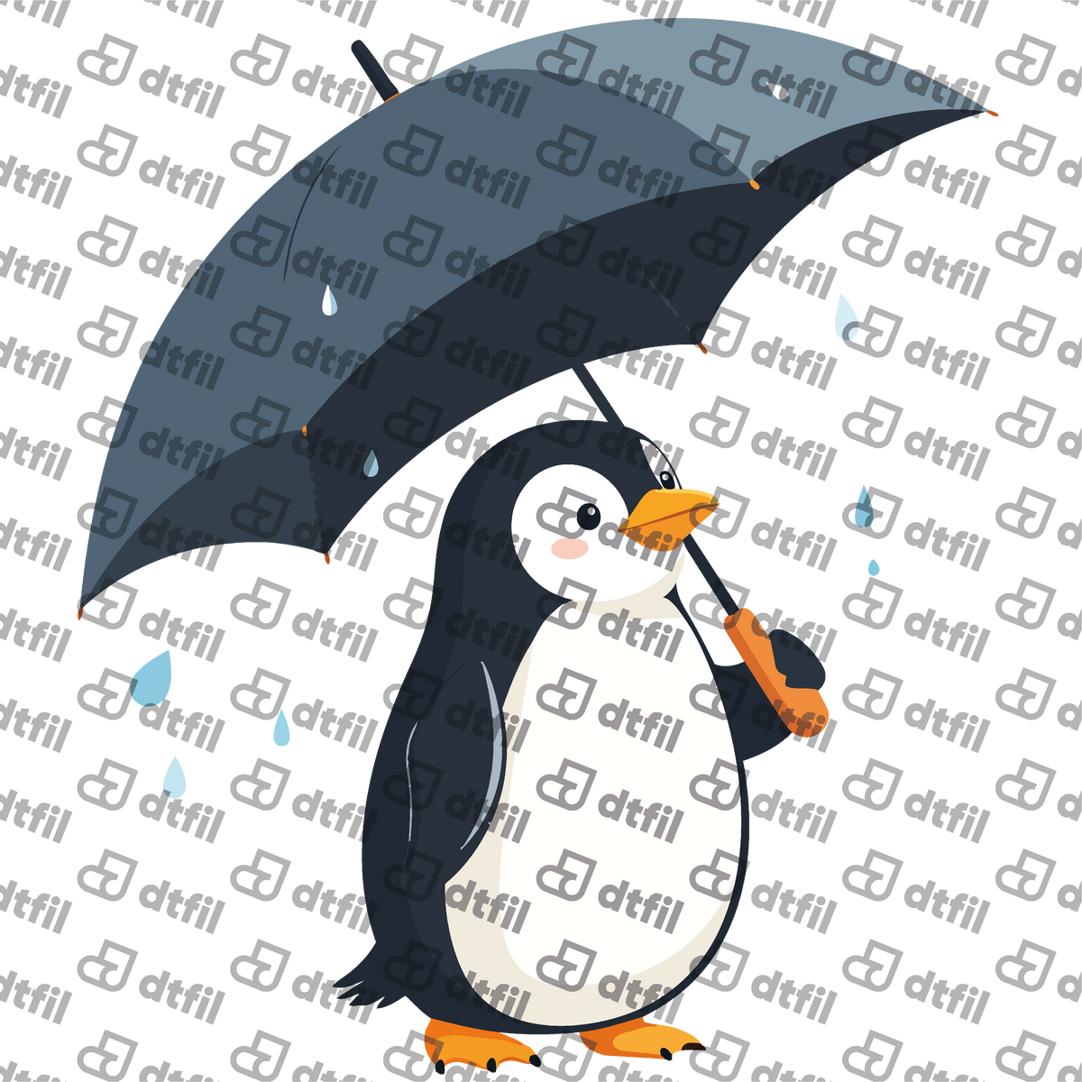 Animals - Rainy Day Penguin