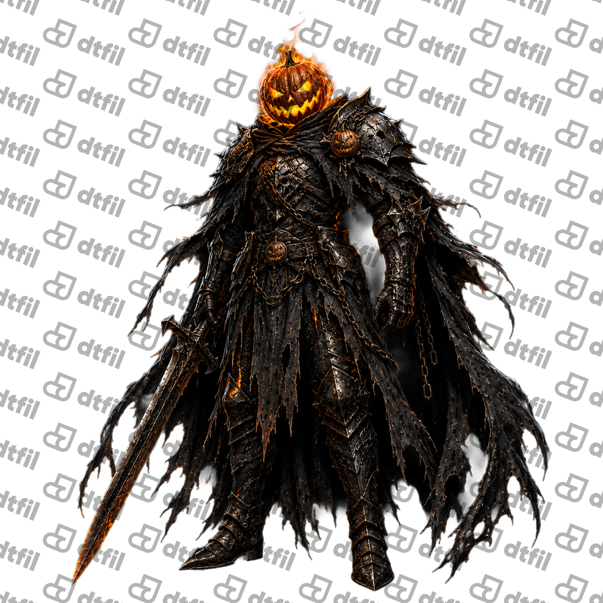 Halloween - Cursed Pumpkin Warrior