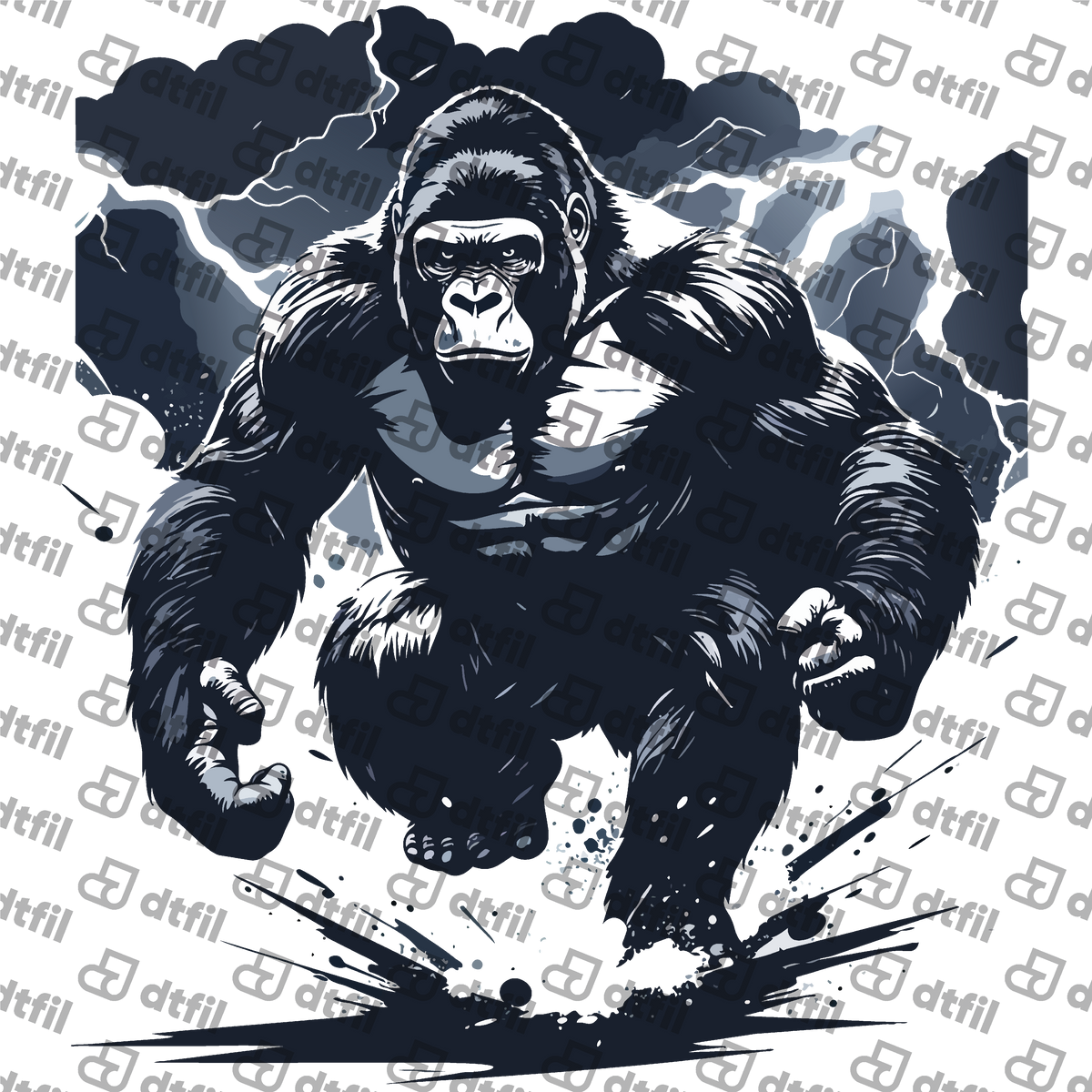 Animals - Thunder Charge Silverback