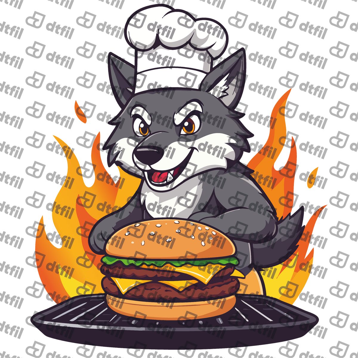 Animals - Grill Master Chef Wolf
