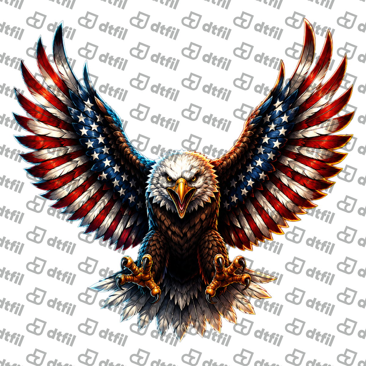 4th of July – Freedom Wings Eagle