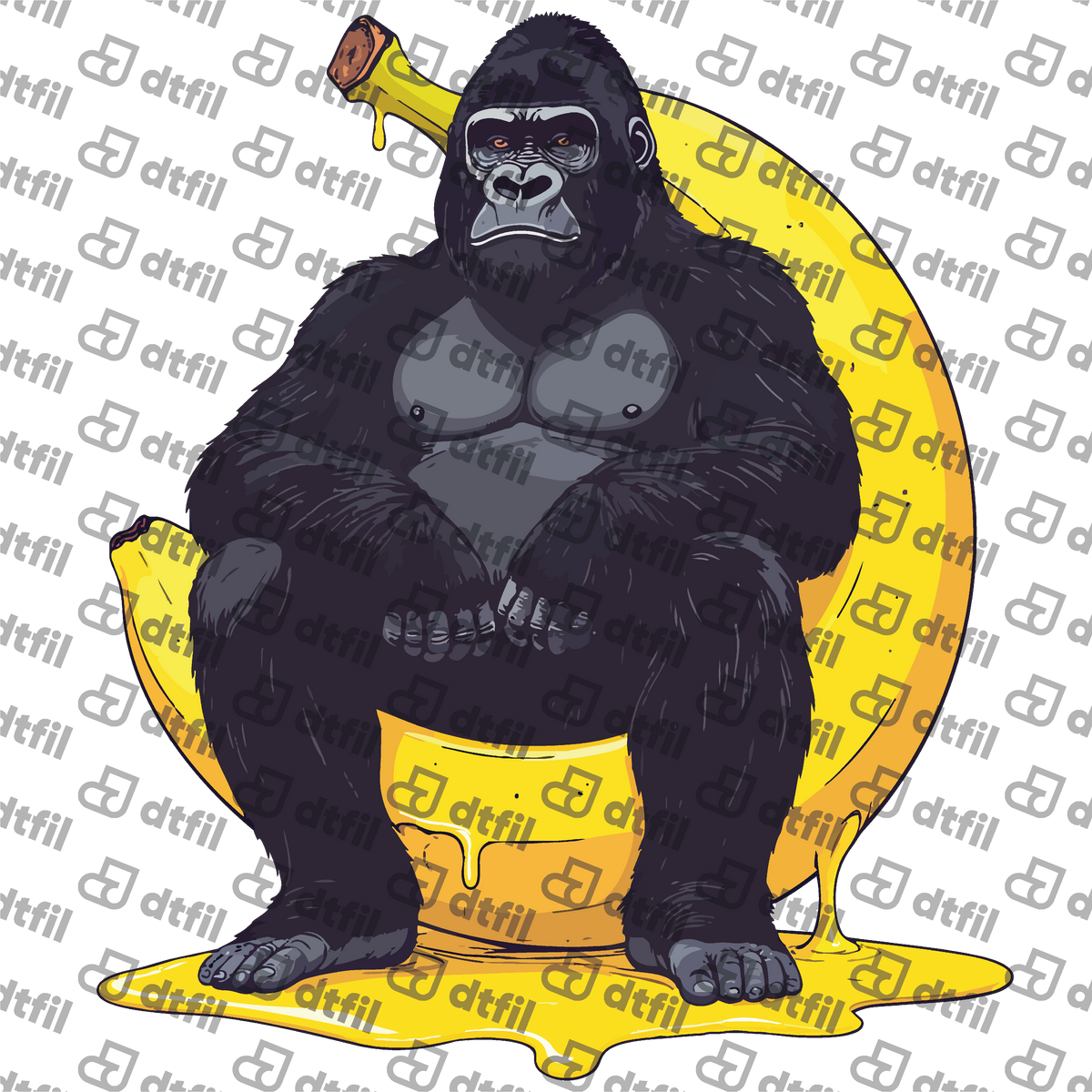 Animals - Banana Boss Gorilla