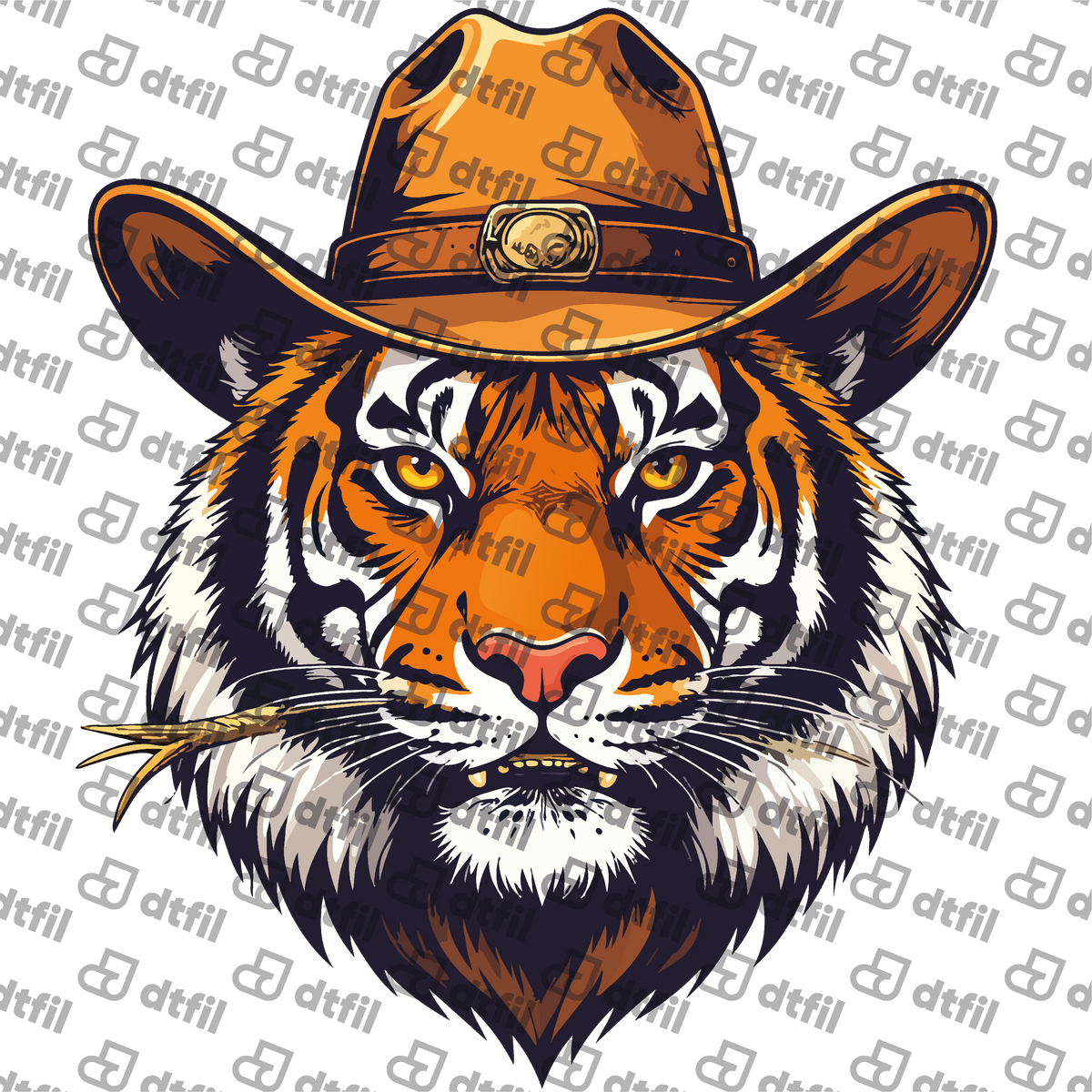 Animals - Outlaw Cowboy Tiger