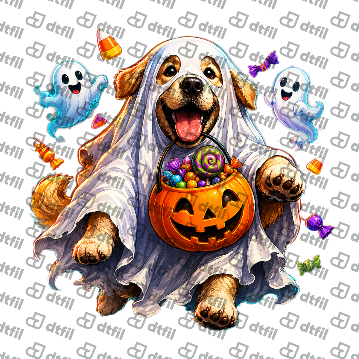 Halloween - Trick-or-Treat Ghost Pup