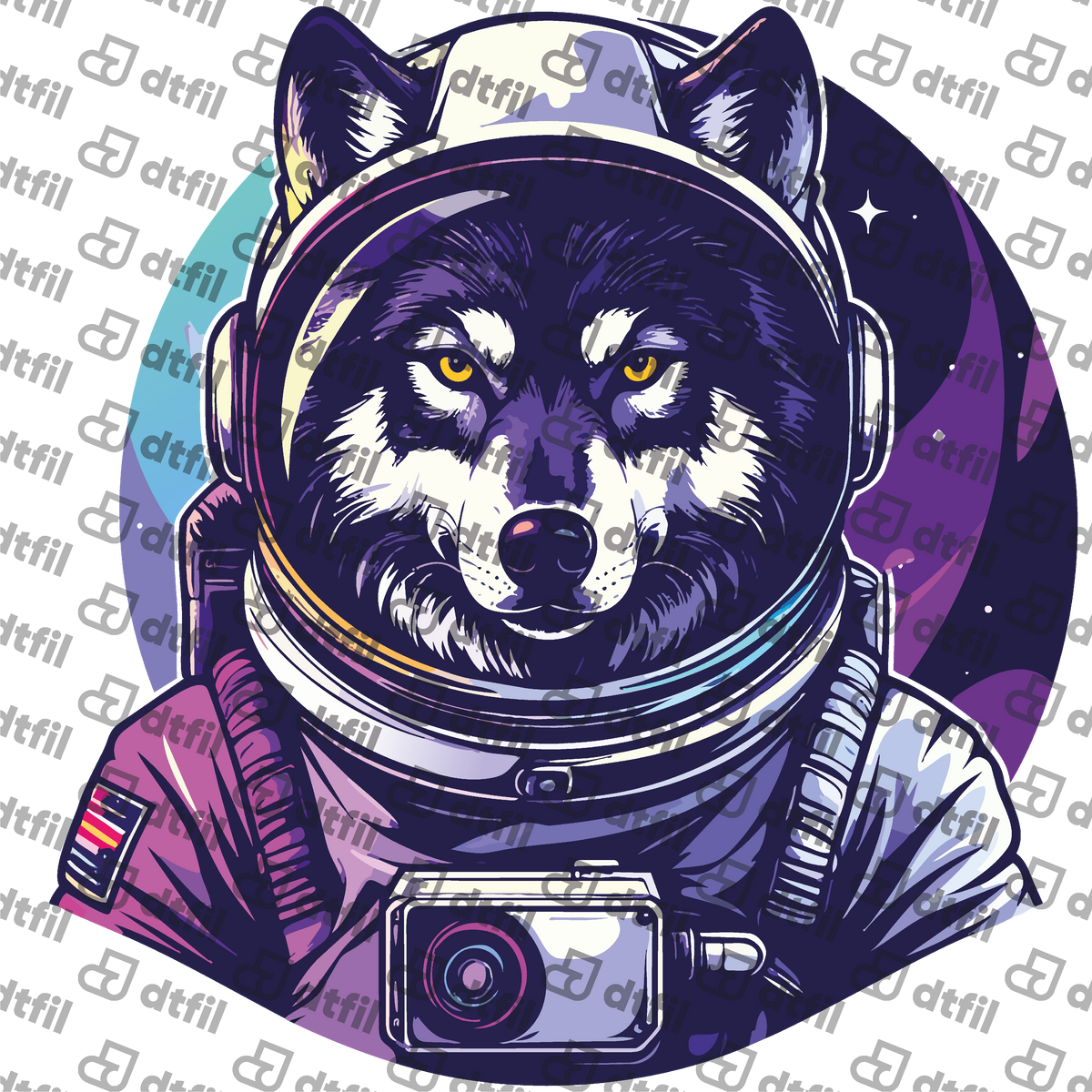 Animals - Galactic Voyager Wolf
