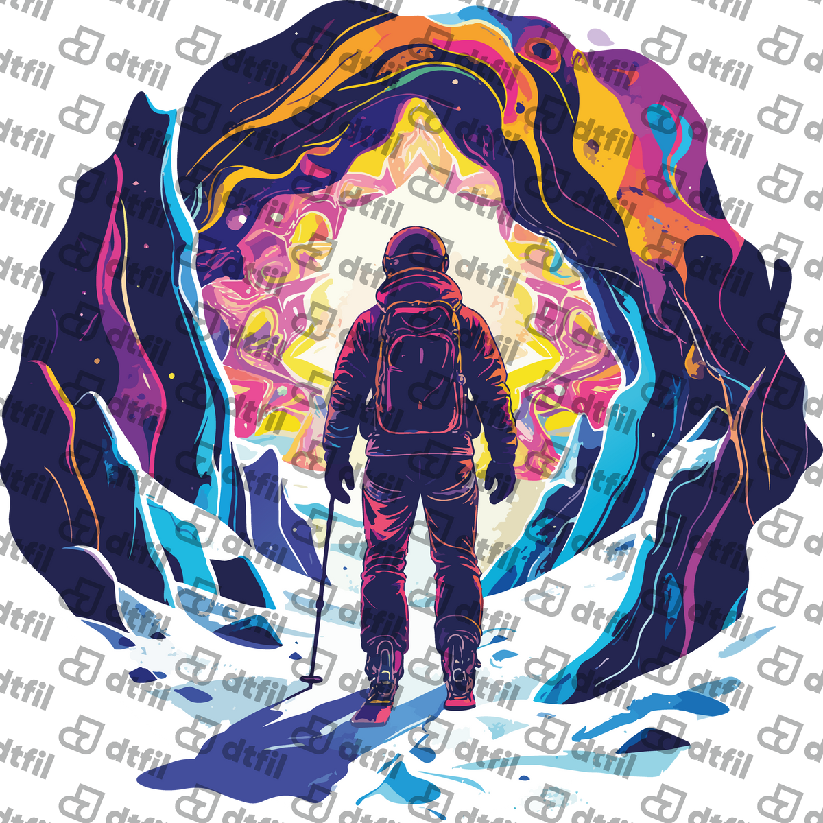 Winter Olympics - Psychedelic Ice Explorer