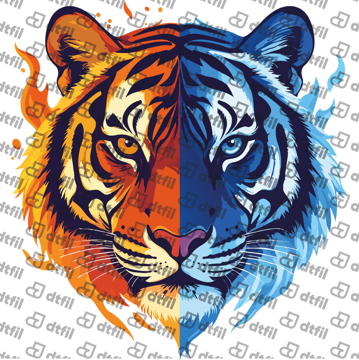 Animals - Fire & Frost Tiger