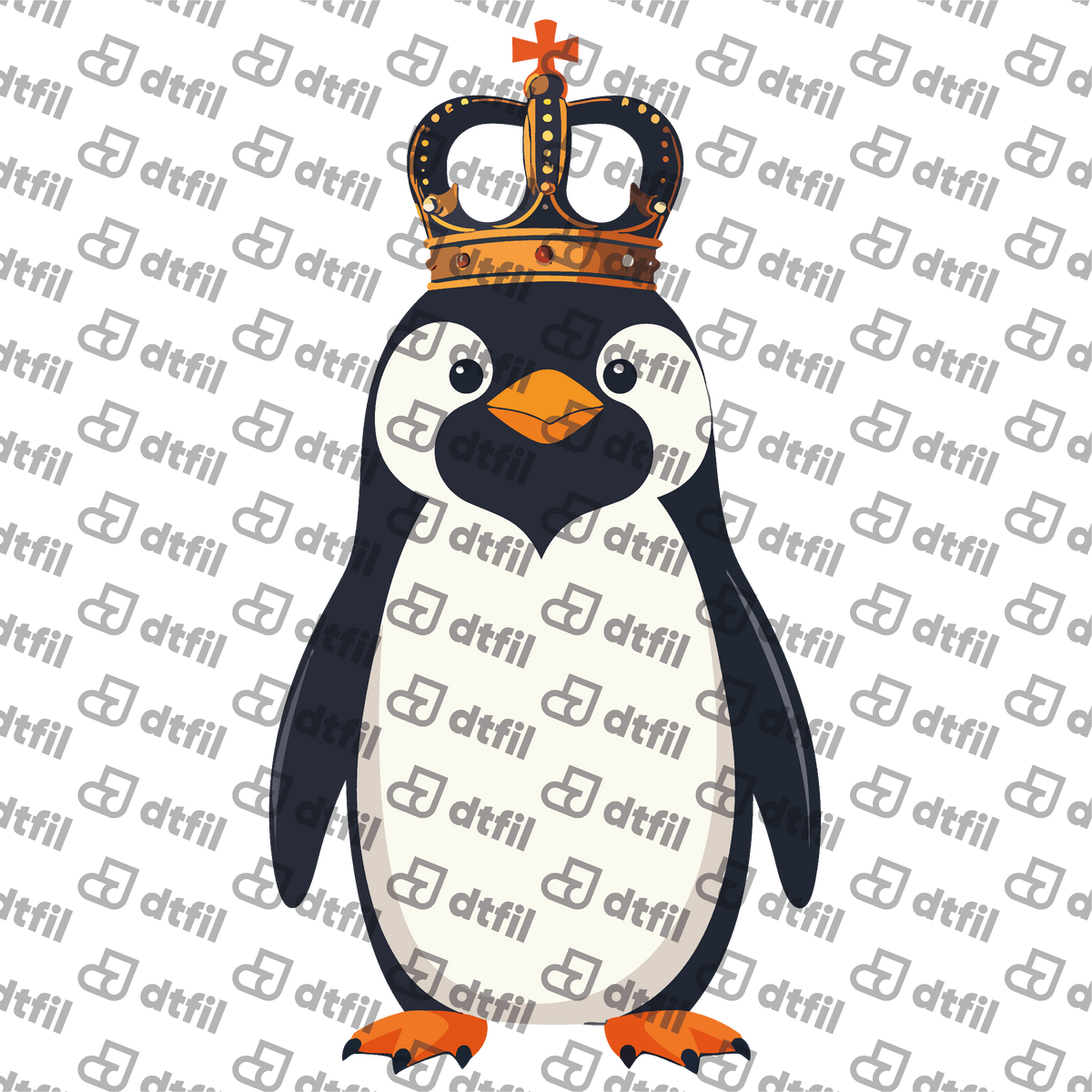 Animals - Crowned King Penguin