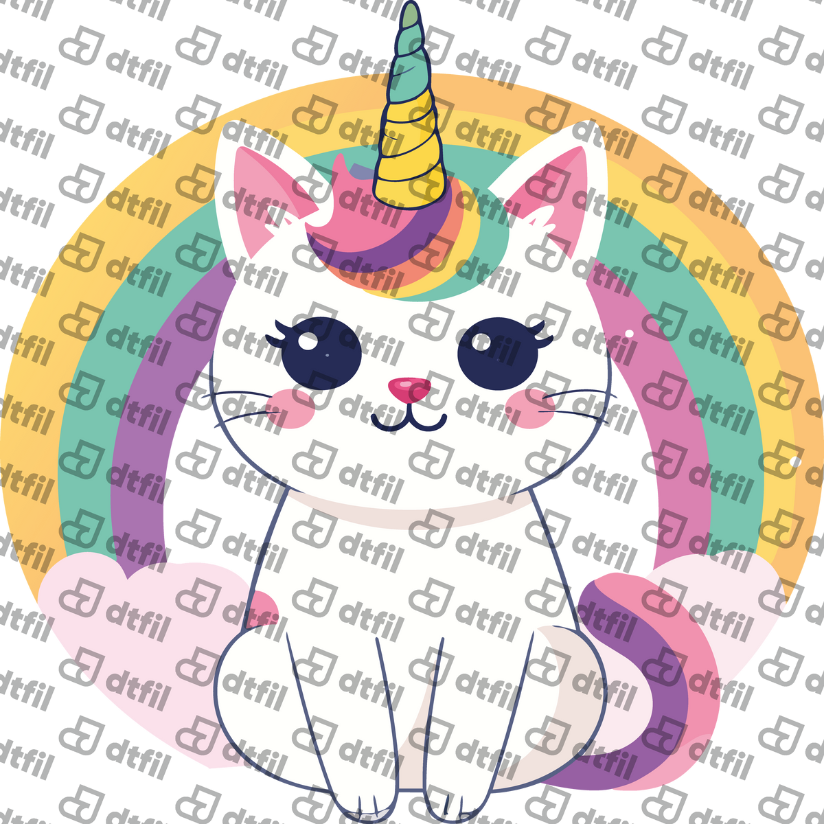 Animals - Pastel Unicorn Kitty