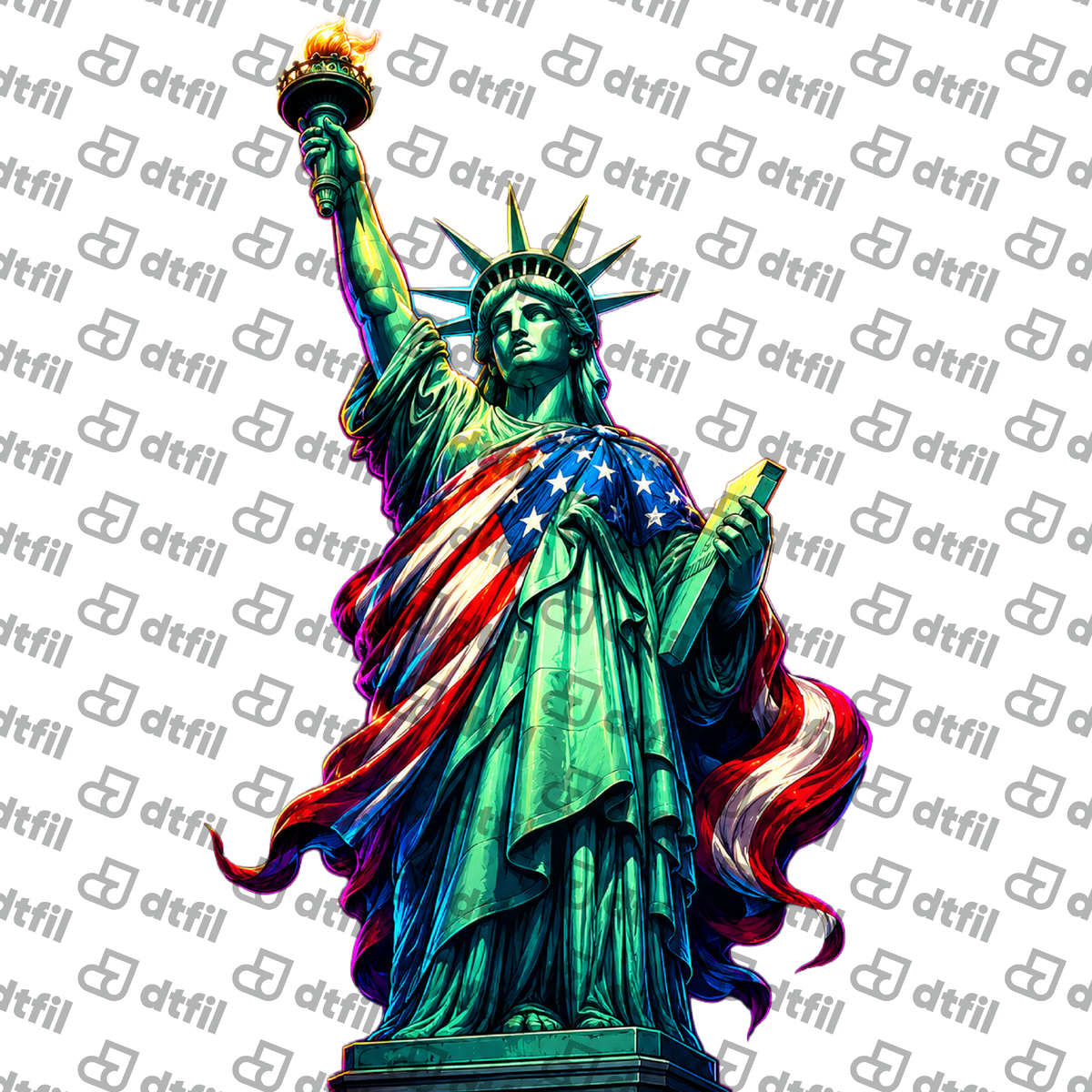 4th of July – Liberty Torch Statue