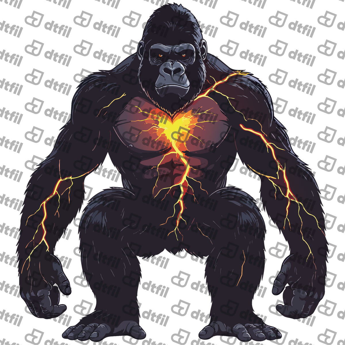 Animals - Magma Core Gorilla