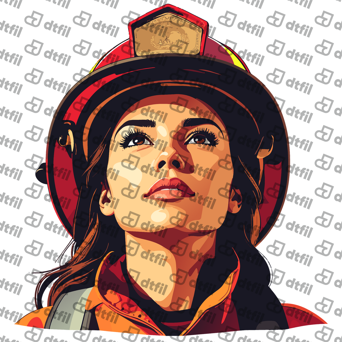 Occupation - Visionary Female Firefighter