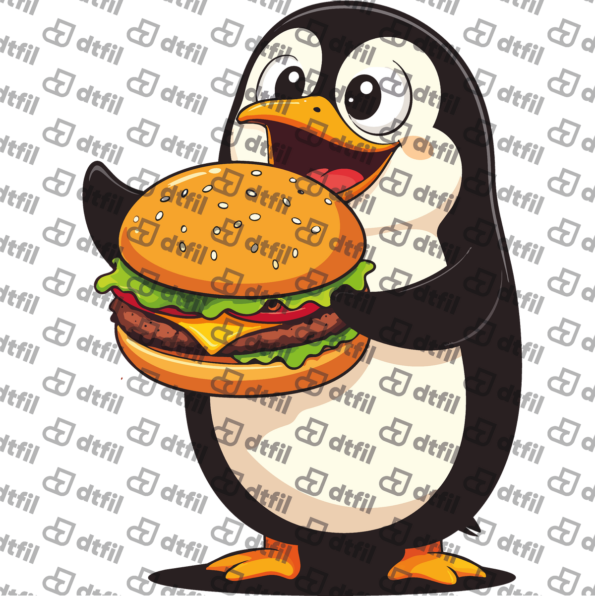 Animals - Hungry Penguin Burger