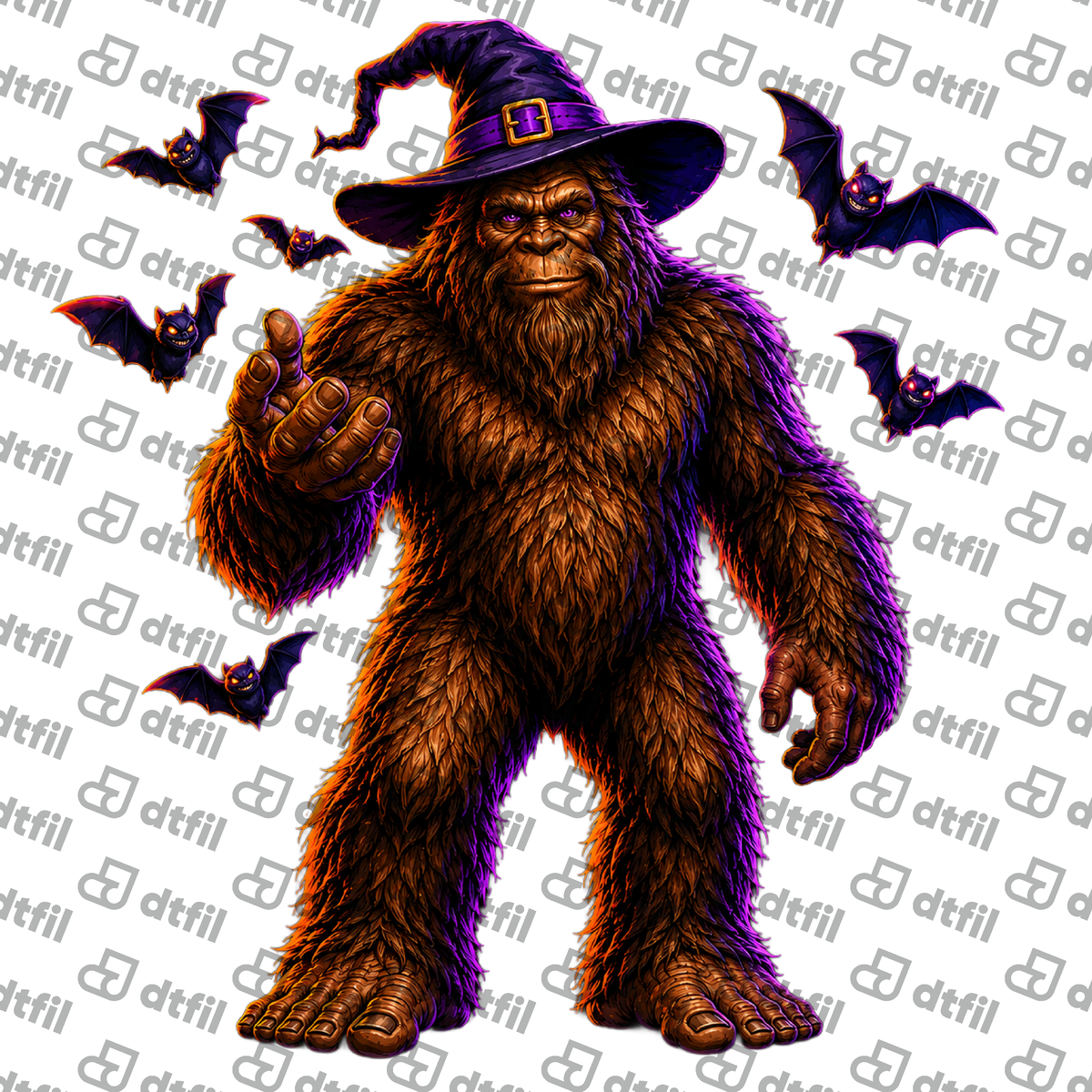 Halloween - Bat Coven Bigfoot