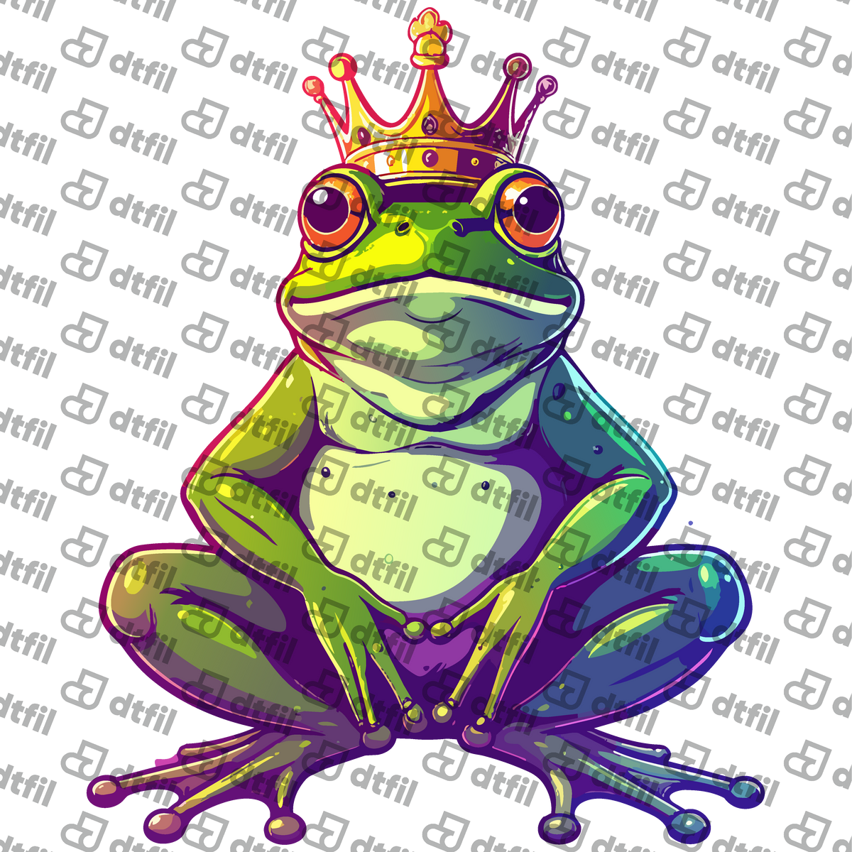 Animals - Frog King Crown