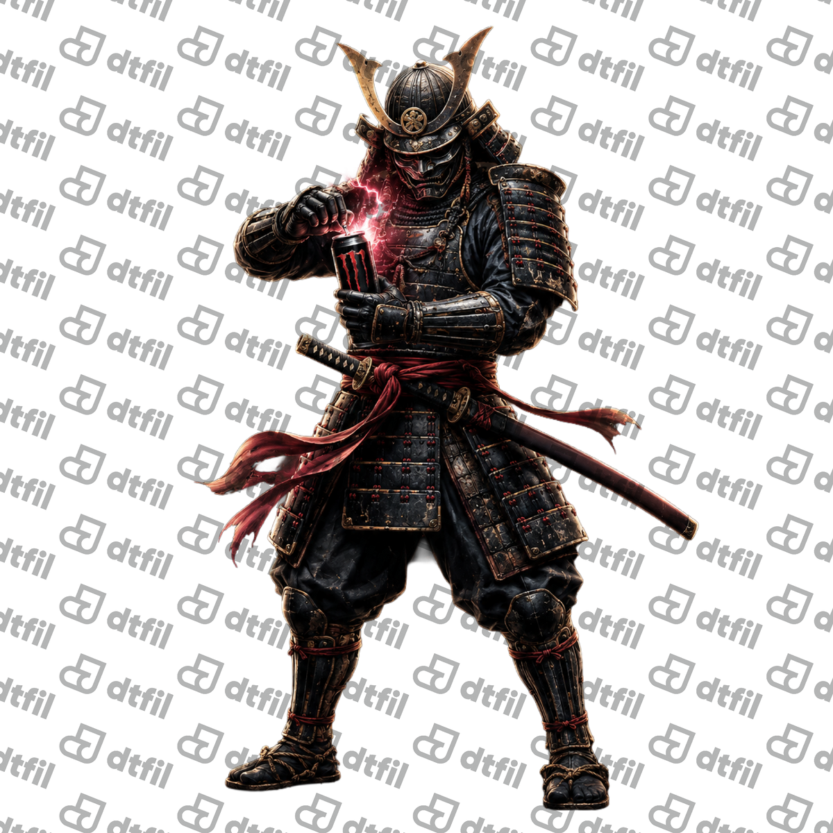 Warriors & Legends - Crimson Samurai Energy