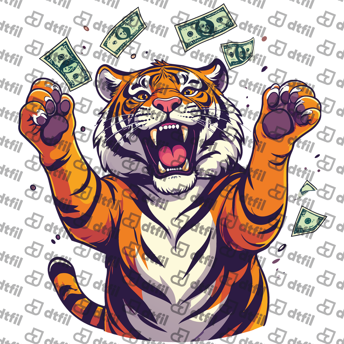 Animals - Roaring Riches Tiger