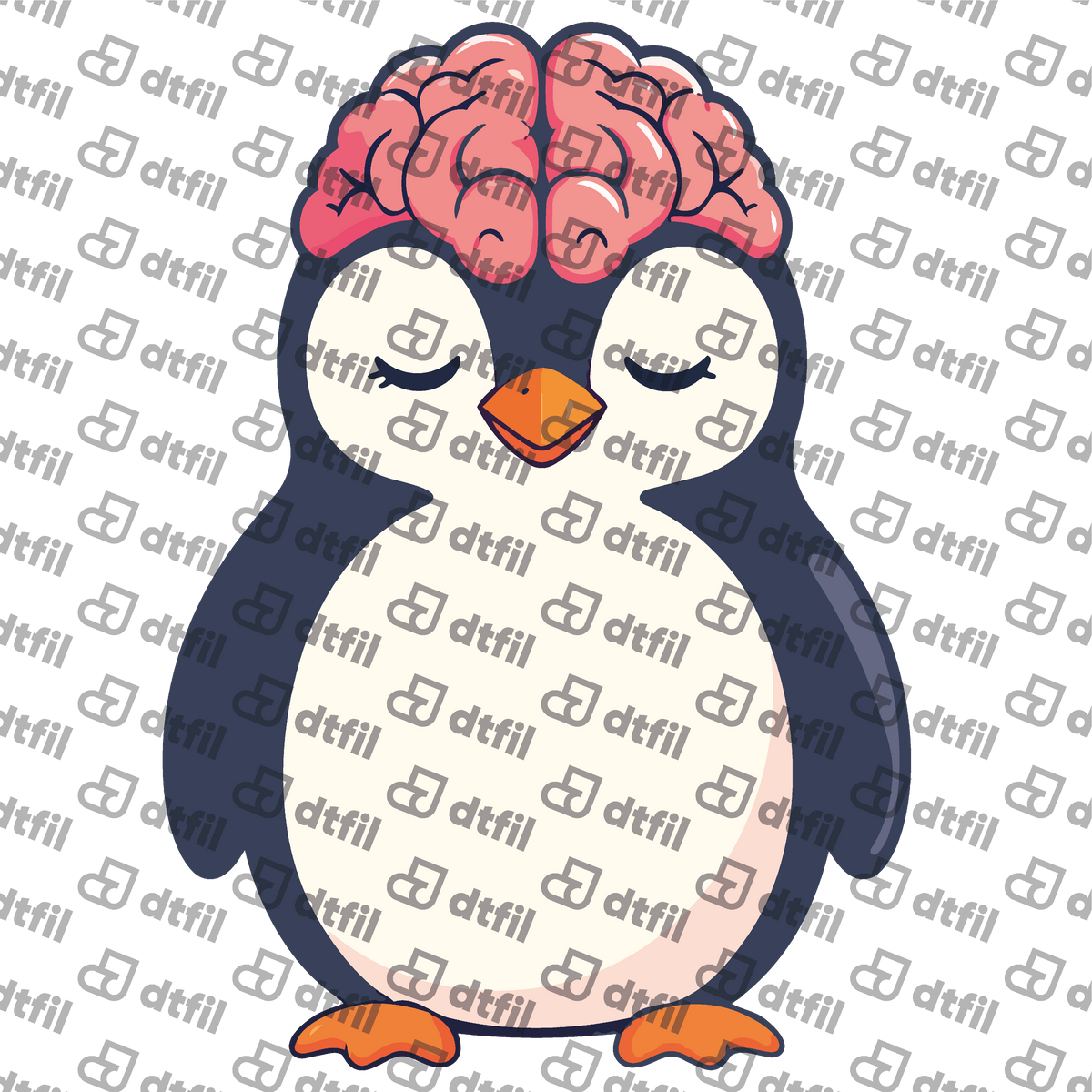 Animals - Big Brain Penguin