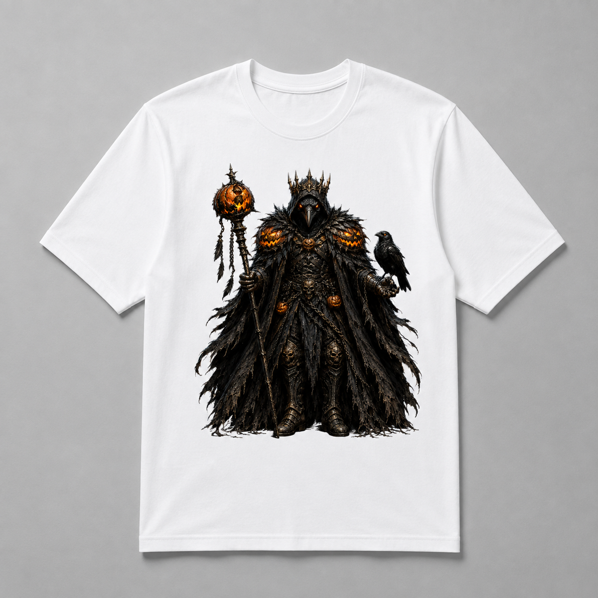 Halloween - Pumpkin Crow King
