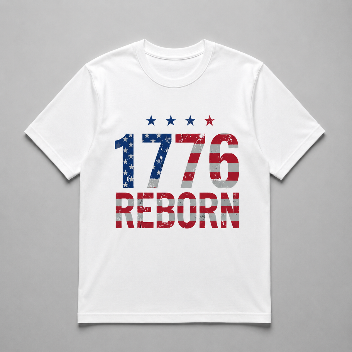 4th of July - Distressed 1776 Reborn