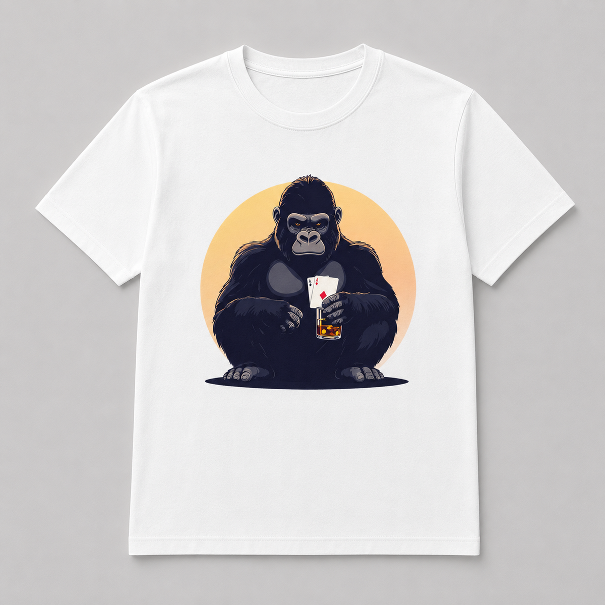 Animals - Whiskey and Aces Gorilla