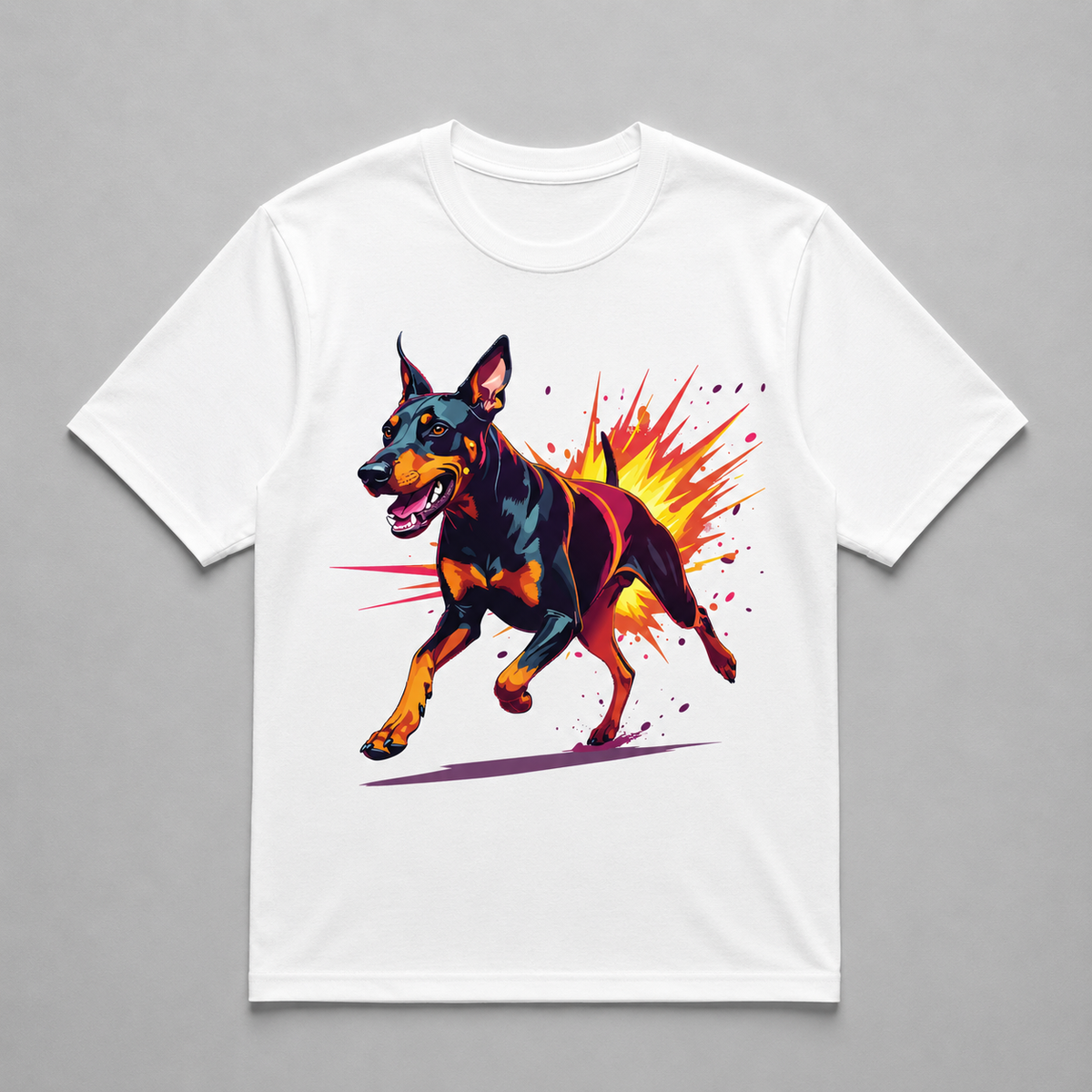 Animals - Explosive Running Doberman