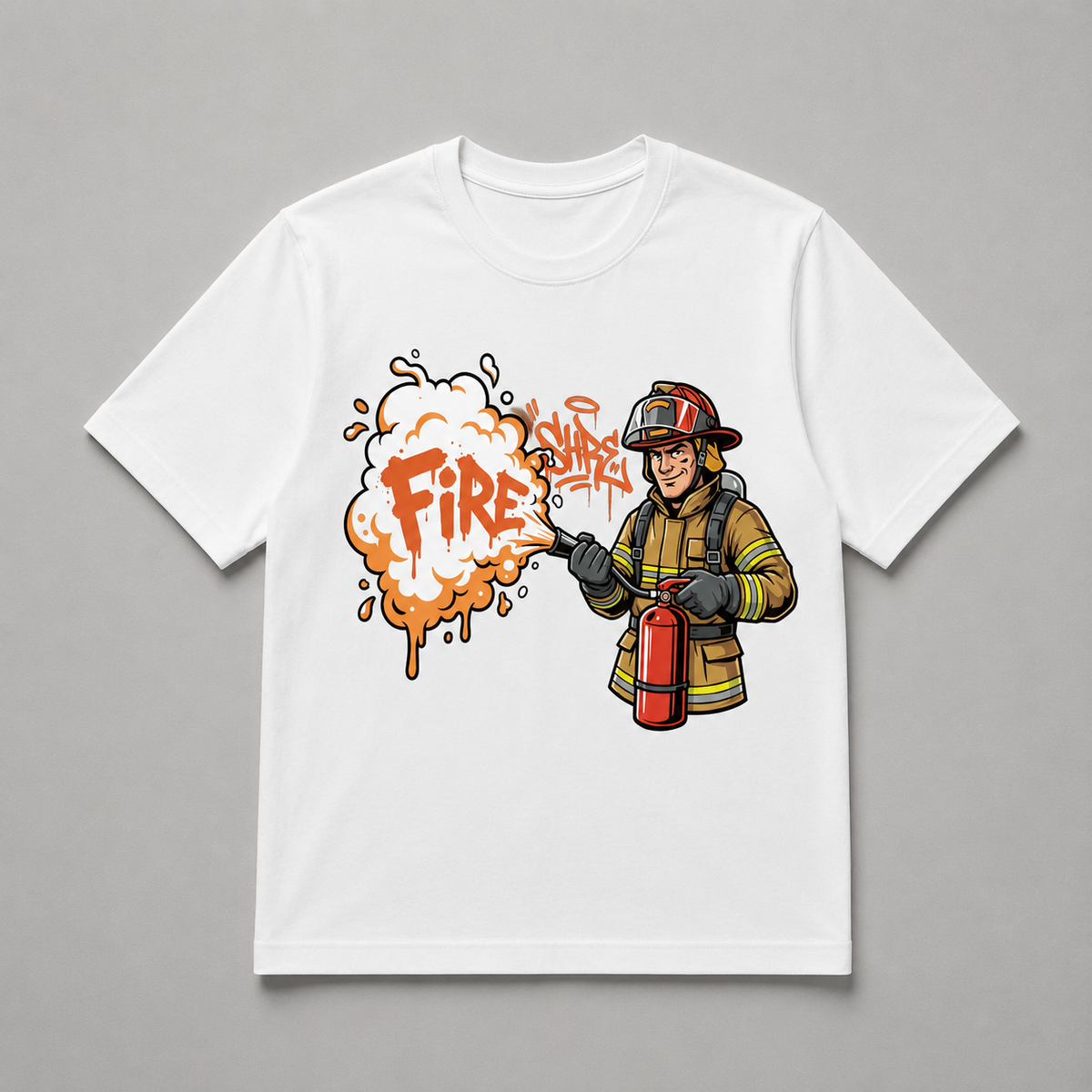 Occupation - Urban Graffiti Firefighter
