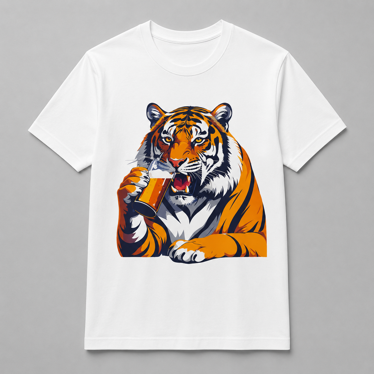 Animals - Thirsty Tiger Beer Chug