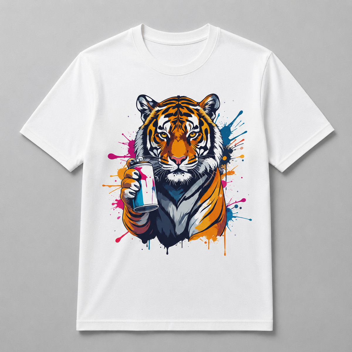 Animals - Vibrant Graffiti Tiger