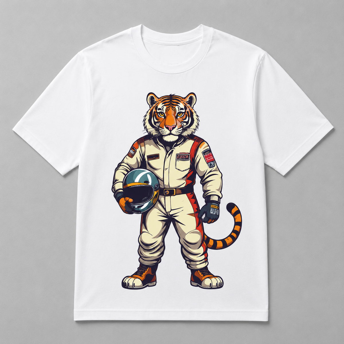 Animals - Retro Racing Tiger