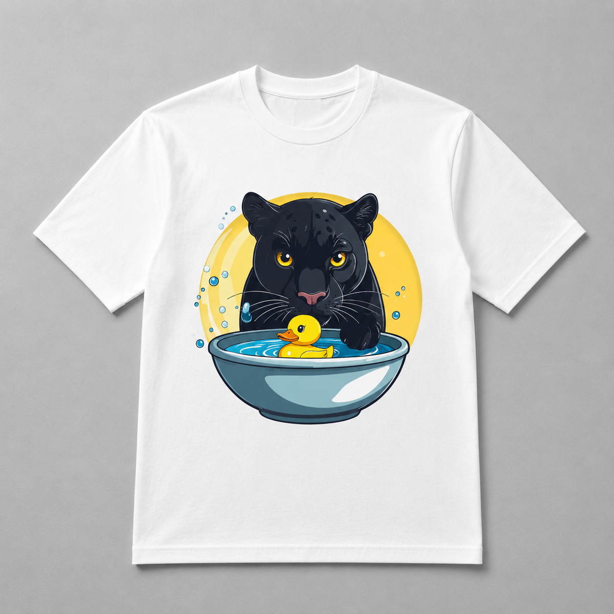 Animals - Panther's Bath Time