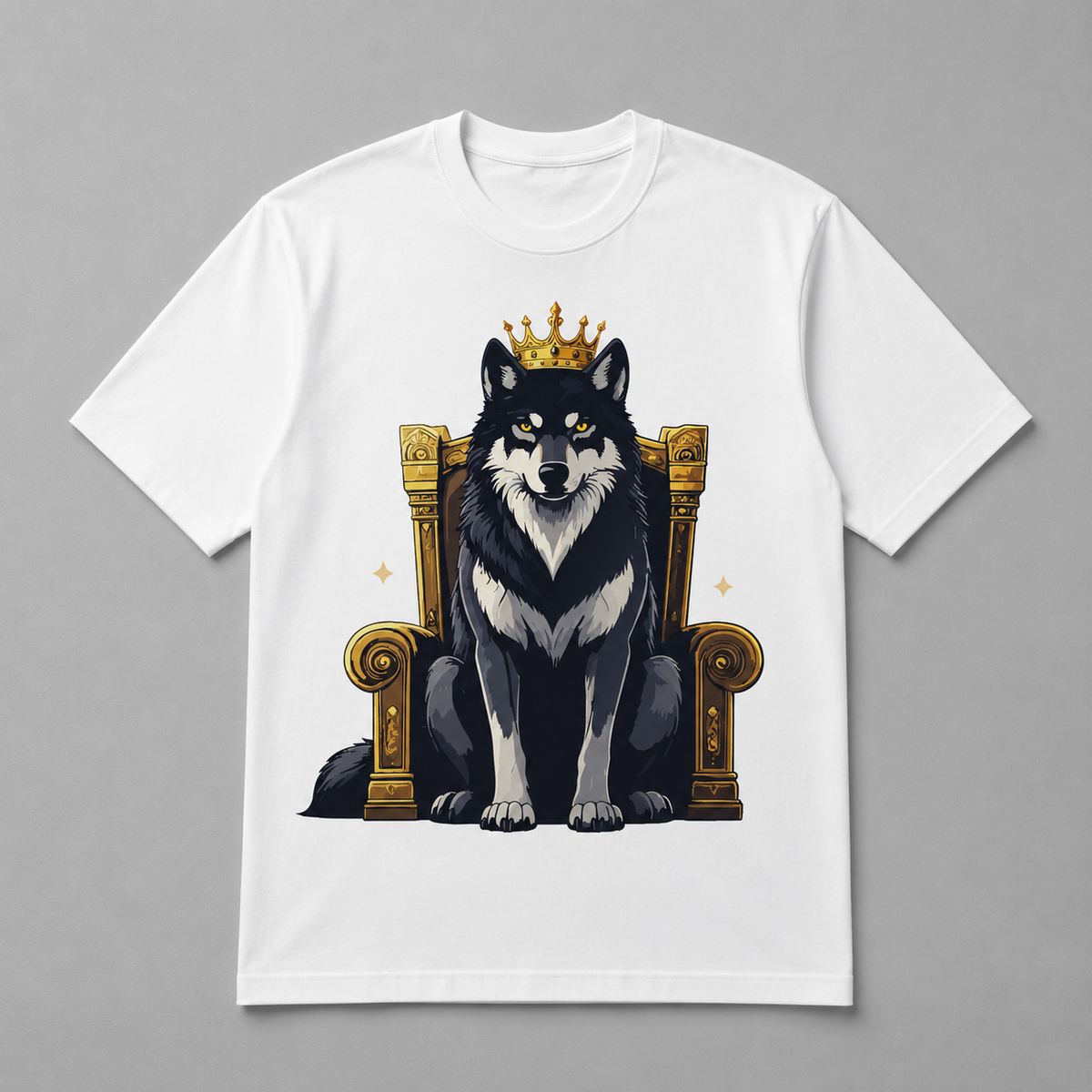 Animals - Crowned Wolf King