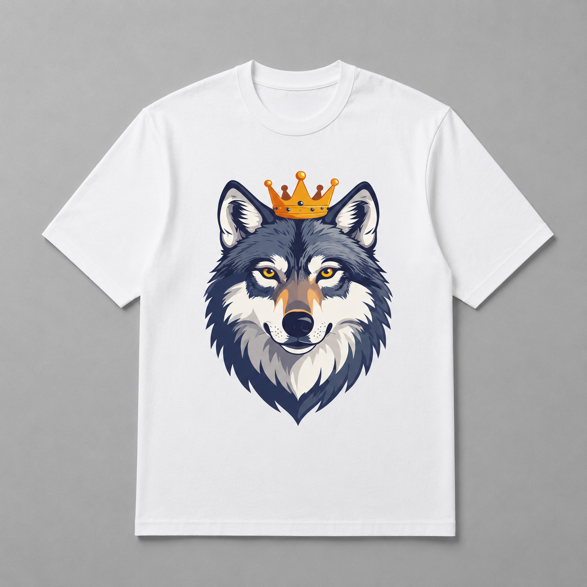 Animals - Crowned King Wolf