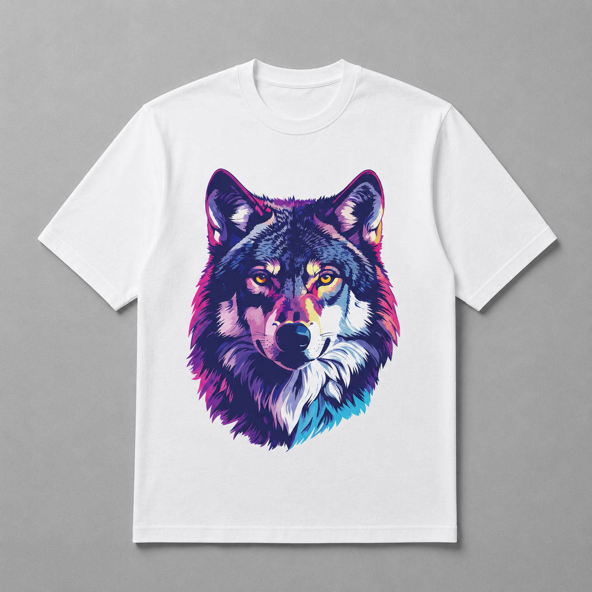 Animals - Vibrant Pop Art Wolf