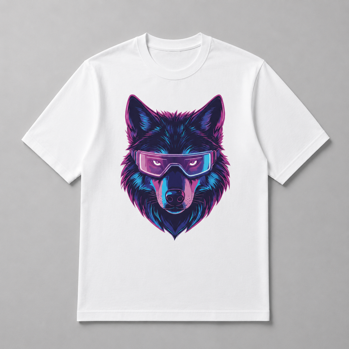 Animals - Neon Visor Wolf
