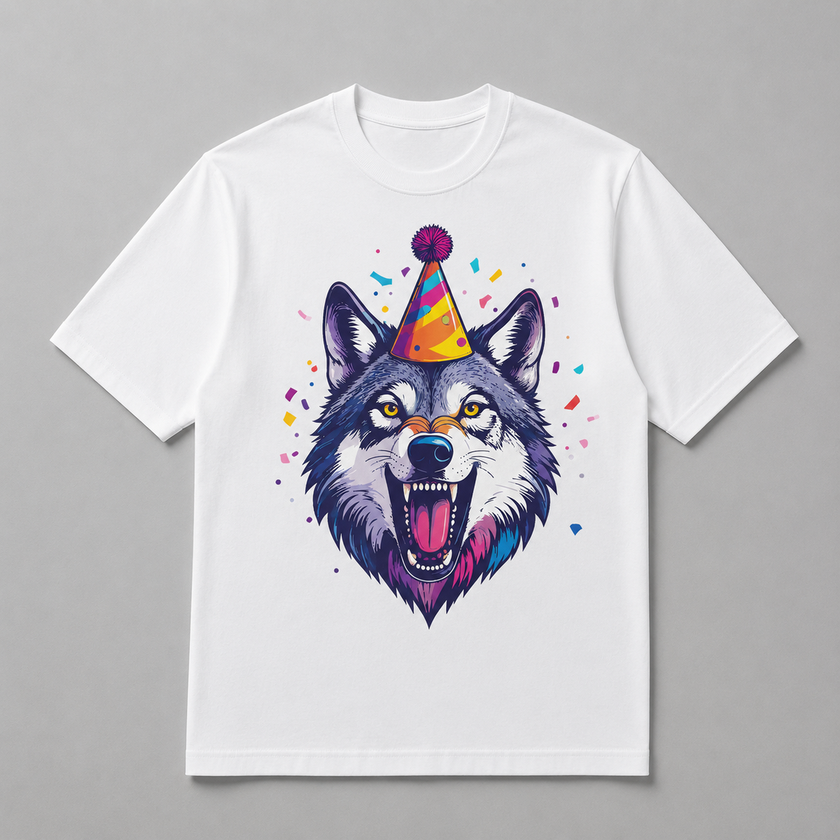 Animals - Party Animal Wolf