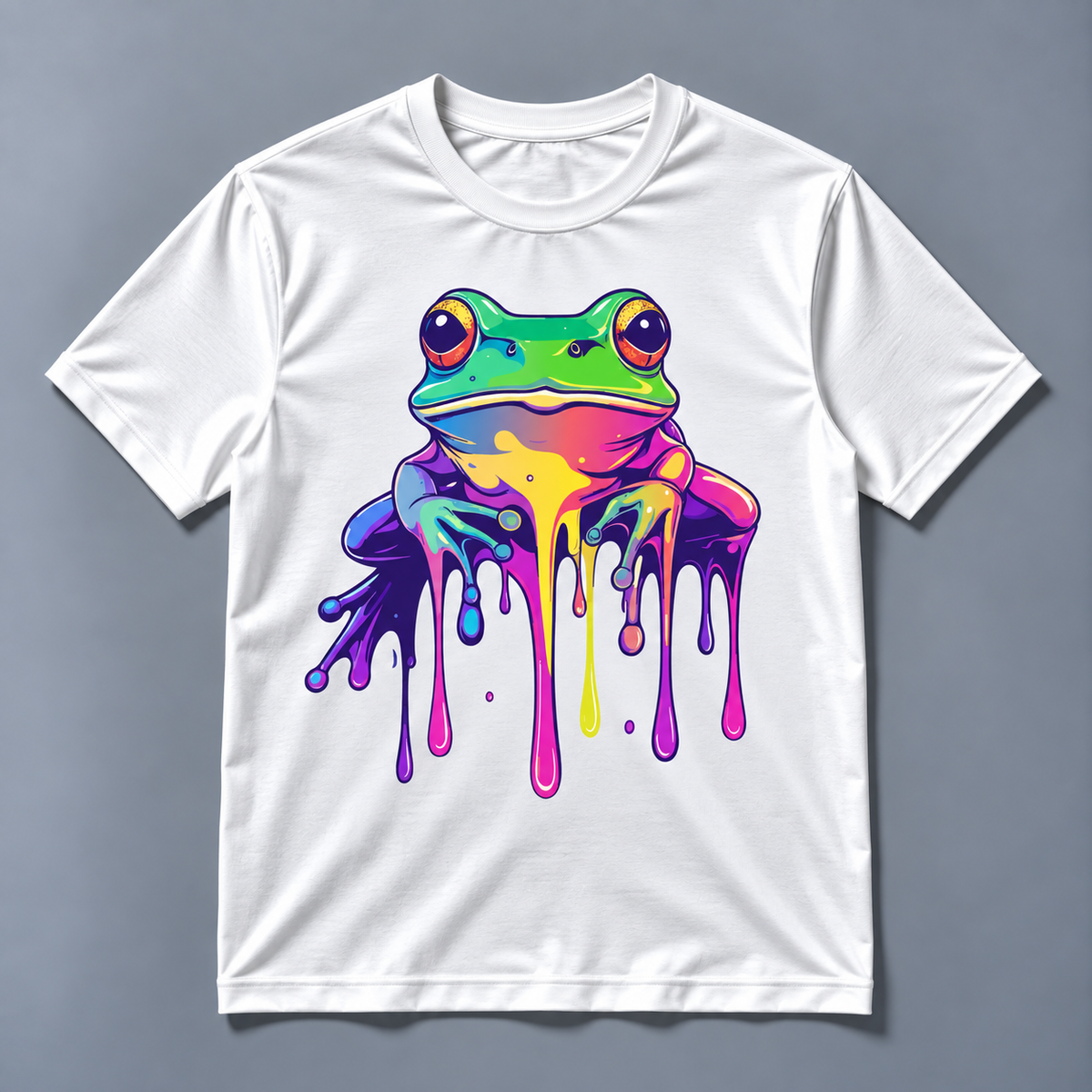 Animals - Neon Drip Frog