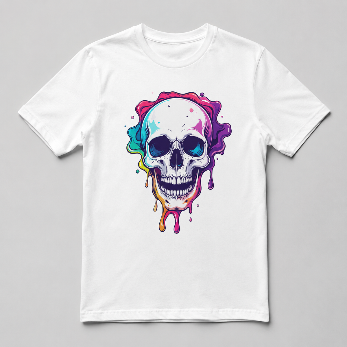 Warriors & Legends - Neon Drip Skull