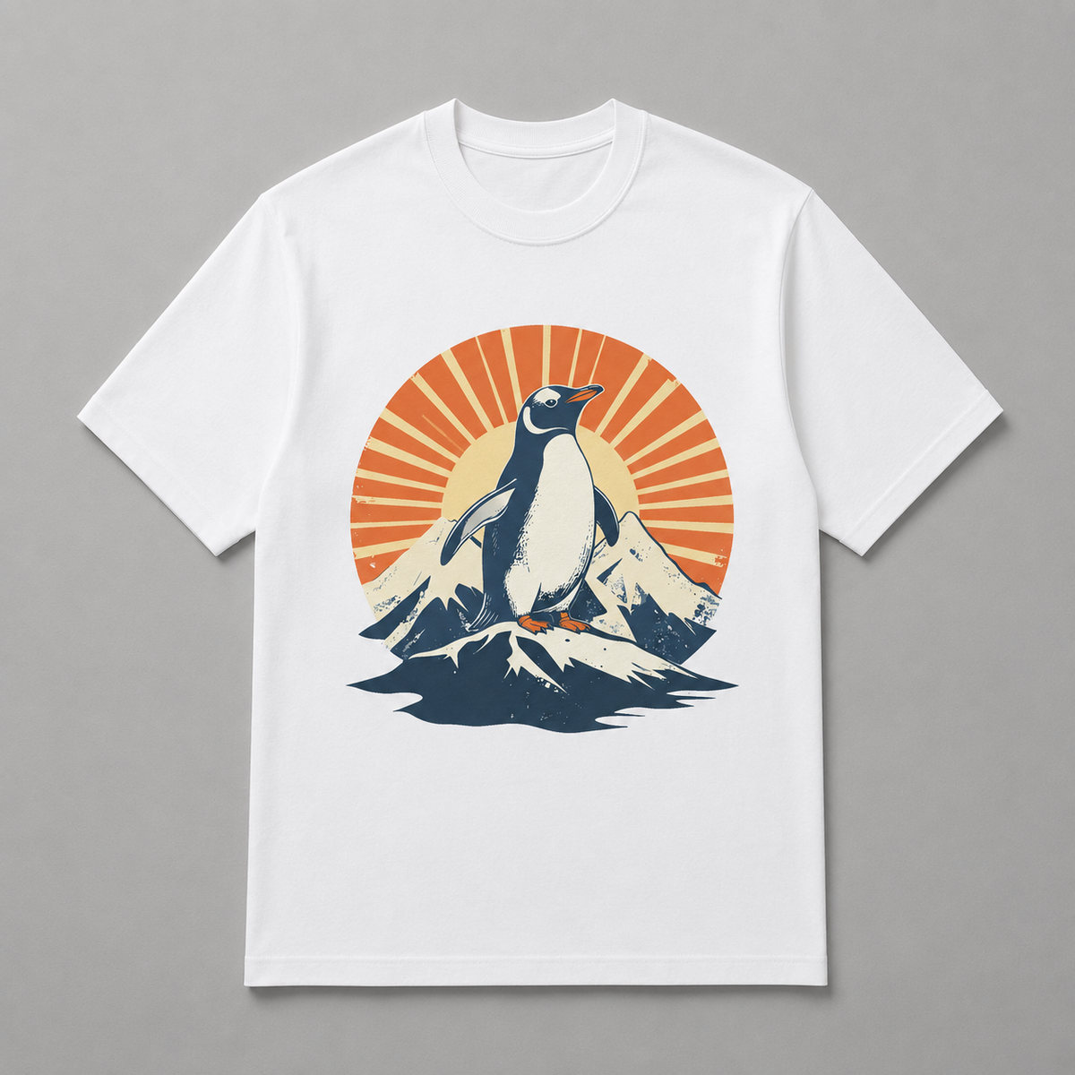 Animals - Majestic Sunrise Penguin