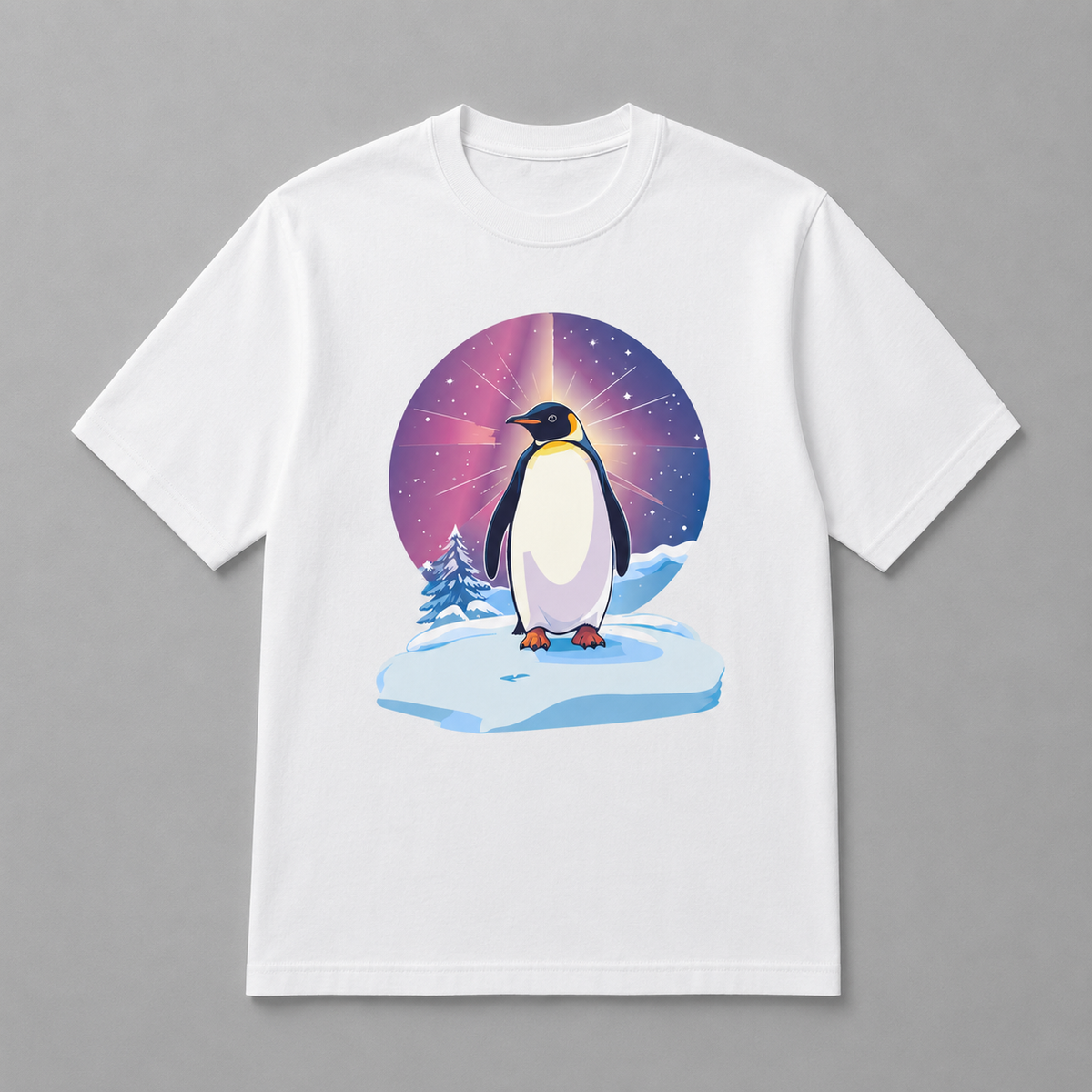 Animals - Cosmic Aurora Penguin