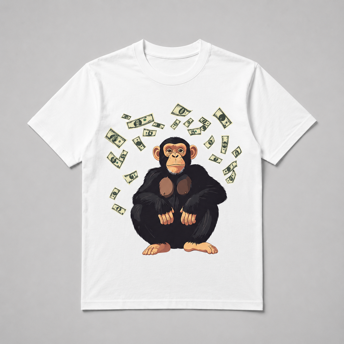 Animals - Money Rain Chimpanzee