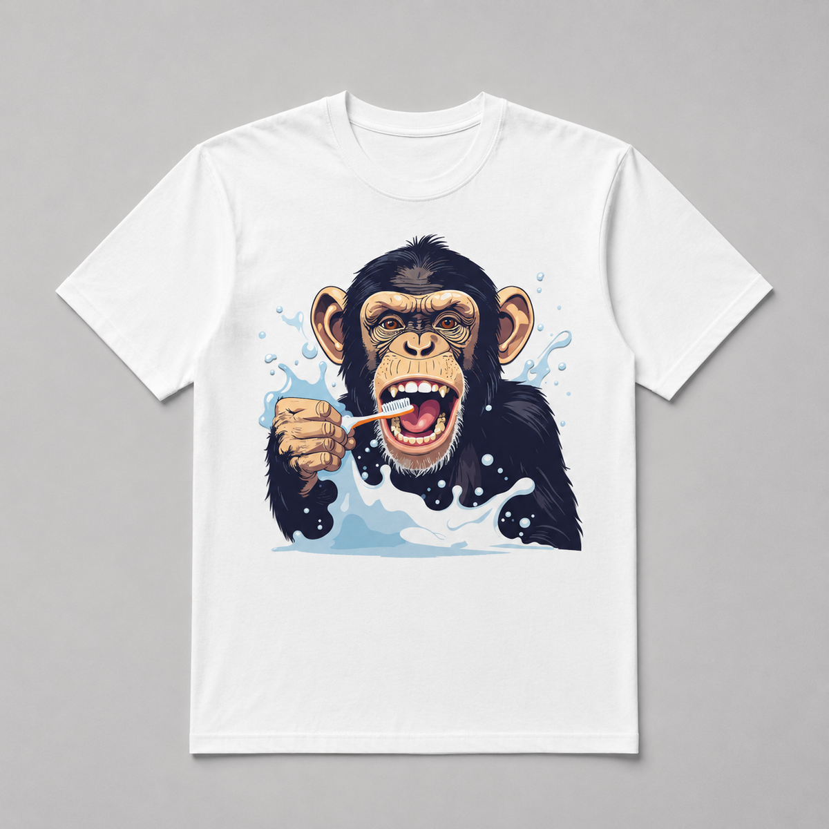 Animals - Fresh Brushing Chimpanzee