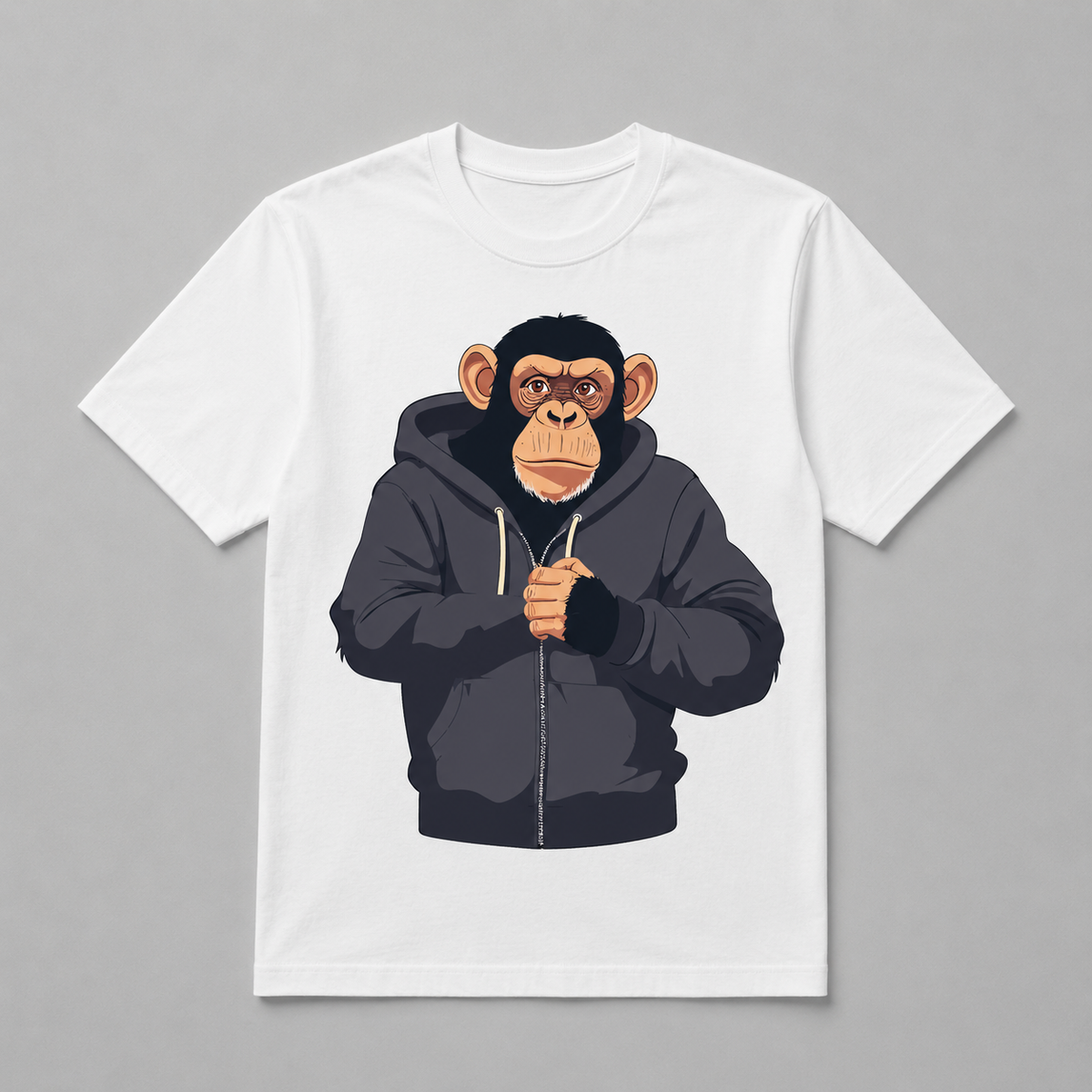 Animals - Chimpanzee in Hoodie